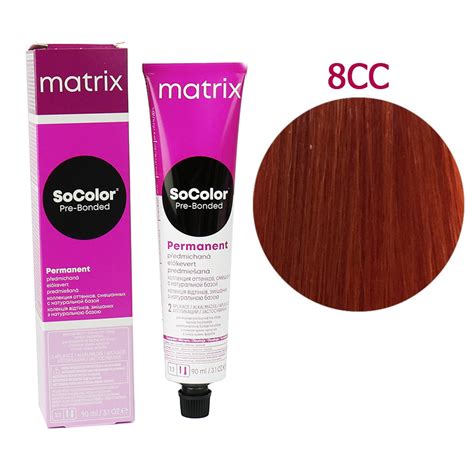 Краска для волос Matrix Socolor Beauty 8cc светлый блондин глубокий