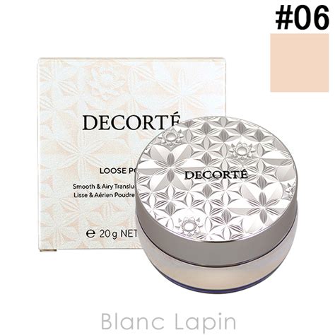 DECORTE コーセー コスメデコルテ COSME ルースパウダー 06 nude matte beige 20g 378467 BLANC LAPIN 通販 Yahoo