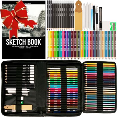 Amazon Zenacolor Pack Drawing Kit With Drawing Pencils