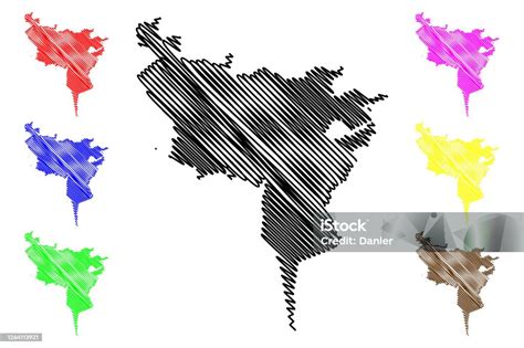 orsk city map vector illustration scribble sketch city  orsk map stock illustration