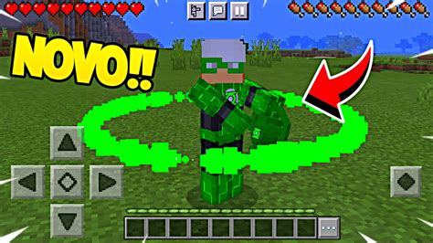 Saiu Novo Melhor Addons Mod De Super Her Is No Minecraft Pe