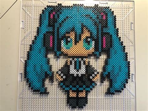 Hatsune Miku Perler Bead Patterns