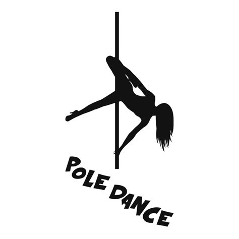 Pole Dance Silhouette Pole Dancer Png Download 800800 Free