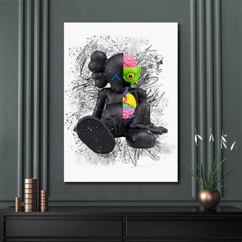 Kaws Wall Decor | MusaArtGallery™ | Canvas art, Modern painting, Wall ...