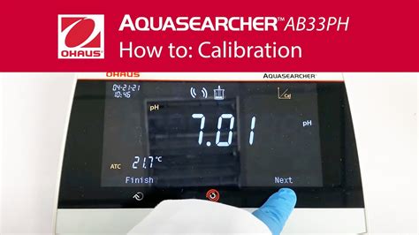 How To Calibration OHAUS AquaSearcher Water Analysis Bench Meters