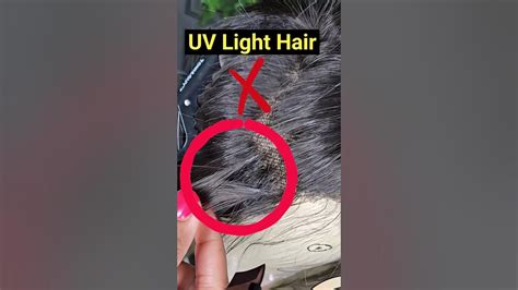 Wrong Way To Fit Uv Light Hair Uvlighthairtraining Uvlighthair Youtube