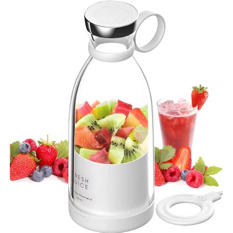 Portable Blender Bottle Cup USB Rechargeable Electric Mixer - Orbisify.com