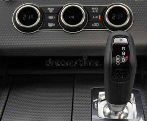 Automatic Gear Shift Handle Stock Photo Image Of Drive Handle 48407508