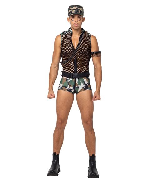 Adult Sergeant Stud Army Men Costume | $62.99 | The Costume Land