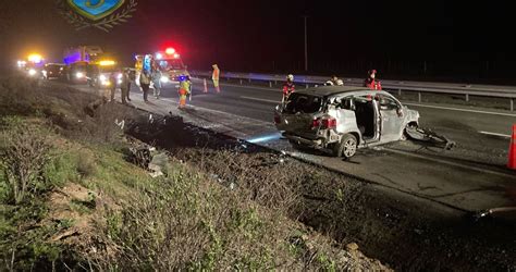 Una mujer de 56 años fallece en accidente del tránsito en la ruta 5