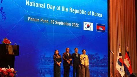 South Korean Embassy Celebrates National Day Diplomatic Ties With Cambodia Cambodia News Watch