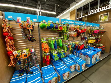 A Display Of Pet Toys For Sale At A Petsmart Superstore Editorial Photo