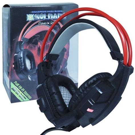 Headset Gamer Fone Ouvido Com Microfone Usb P2 Led Pc Jogos Infokit Gh