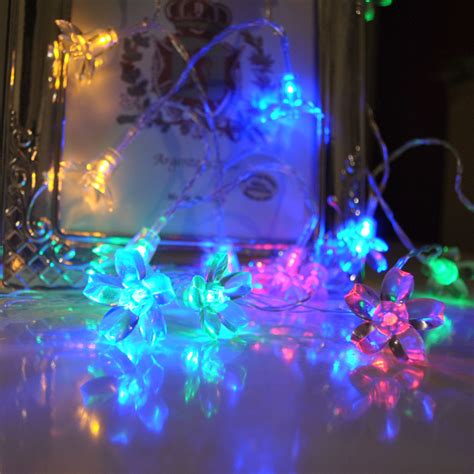 Battery Operated Multi Colour Cherry Blossom 20 40leds Fairy Lights