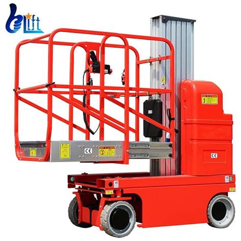 China Self Propelled Vertical Mast Aluminum Lift Manufacturers