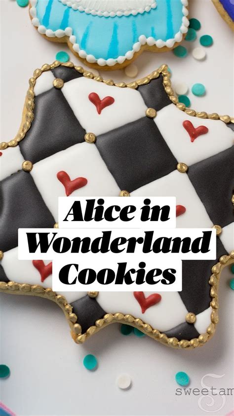 Alice in Wonderland Cookies: An immersive guide by Sweet Ambs Cookie Art