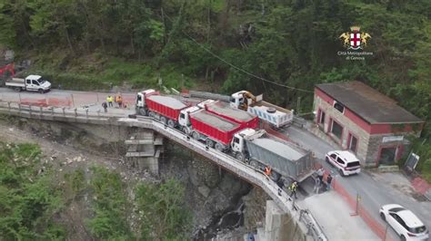 Prove Di Carico Sul Ponte Tra Uscio E Avegno Fine Limitazioni Al