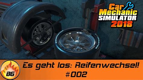 Auto Werkstatt Simulator Es Geht Los Reifenwechsel Let