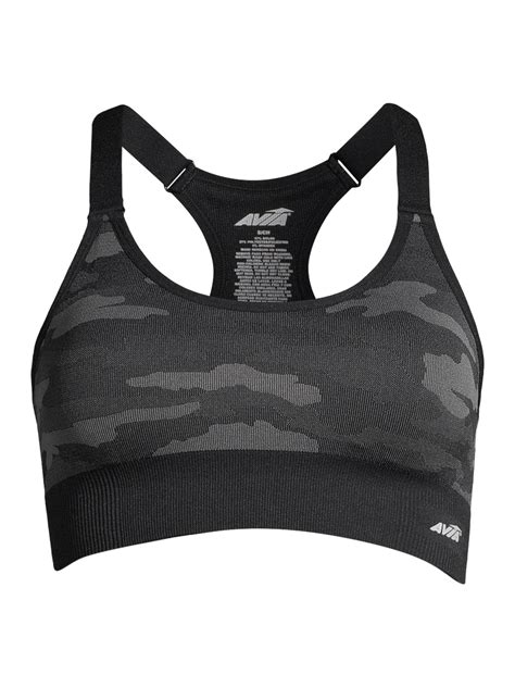 Avia Women S Keyhole Seamless Sports Bra