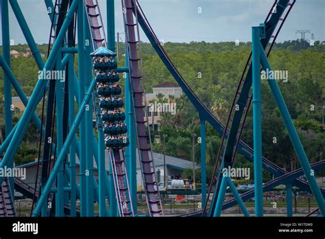 Orlando Florida June Amazing View Of People Enjoying Mako