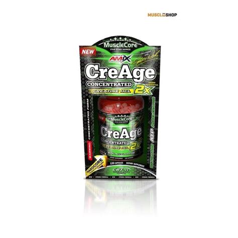 CREAGE CREATINE HCL 120 Cáps AMIX MUSCLECORE