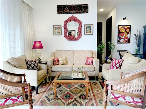 Red And Cream Living Room Reveal • One Brick At A Time
