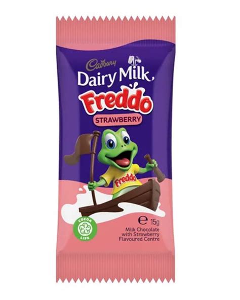 Cadbury Dairy Milk Strawberry Freddo 15g Sweet Chocolate Warehouse