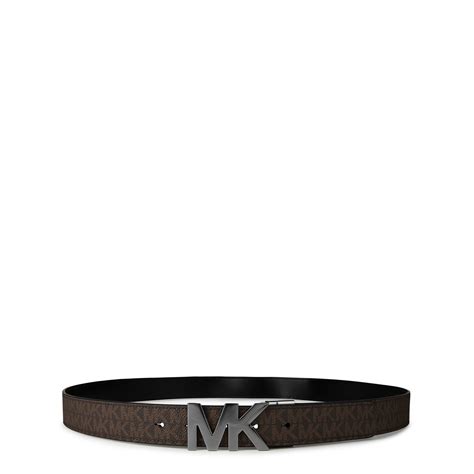 Michael Kors Mk Signature Reversible Belt Mens Belts House Of Fraser