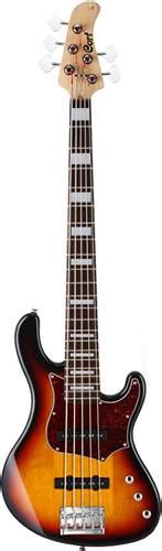 Cort Gb35j 5 String Bass 3 Tone Sunburst Guitarguitar