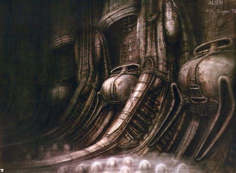 The Original Alien Concept Art Is Terrifying Hr Giger Art Giger Art Hr Giger