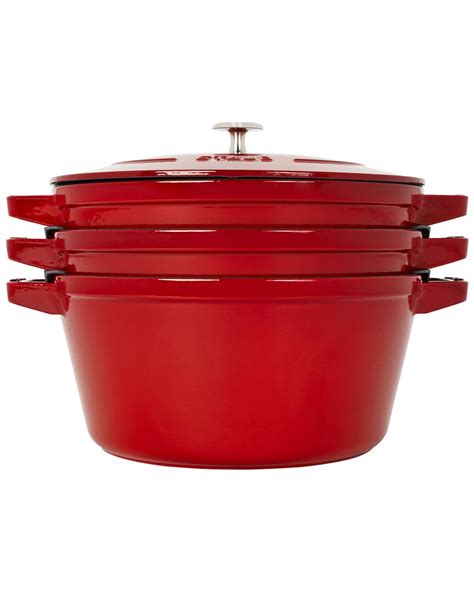 Staub Cast Iron Stackable Cookware Modesens