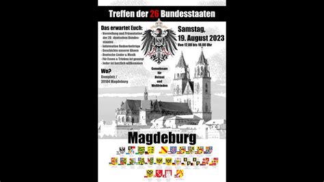 Das große Treffen der Bundesstaaten in Magdeburg YouTube