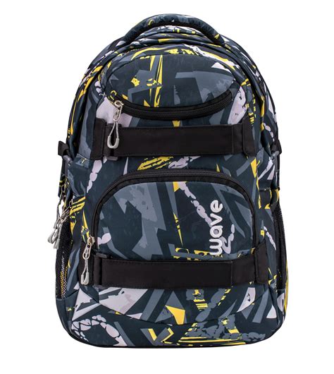 Рюкзак молодежный BELMIL Wave Infinity Yellow Graffiti купить по цене ...