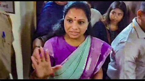 Ed Names Kavitha In 7th Charge Sheet In Excise Case Says Next One In A