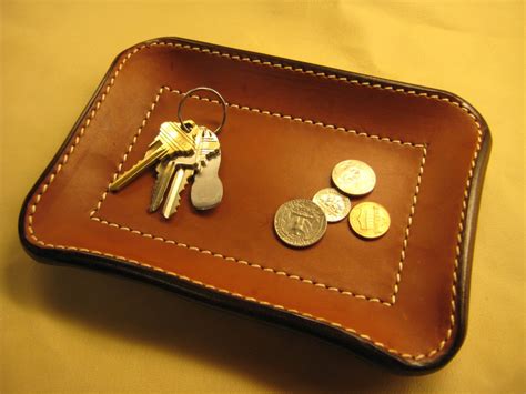 Leather Valet Tray X