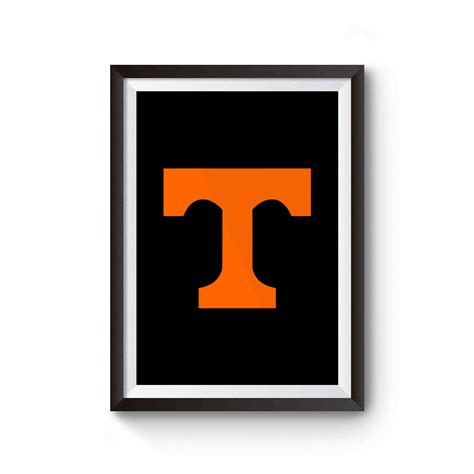 University Of Tennessee Power T Ut Logo Tennessee Power T Poster