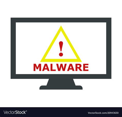 Malware icon Royalty Free Vector Image - VectorStock