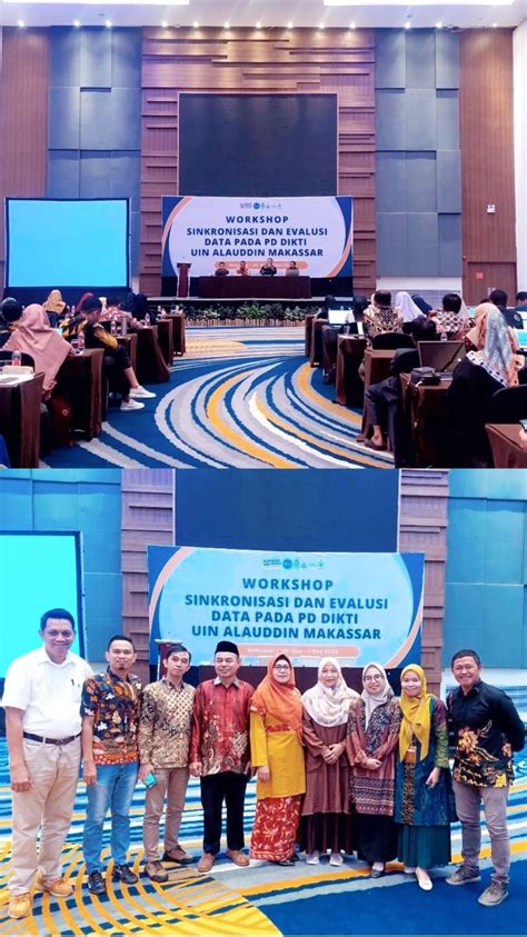 Sinkronisasi Dan Evaluasi Data Pd Dikti Menjadi Fokus Workshop Bidang Akademik Uin Alauddin Makassar