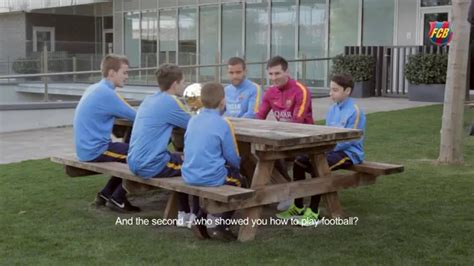 Interview With Leo Messi In La Masia Youtube