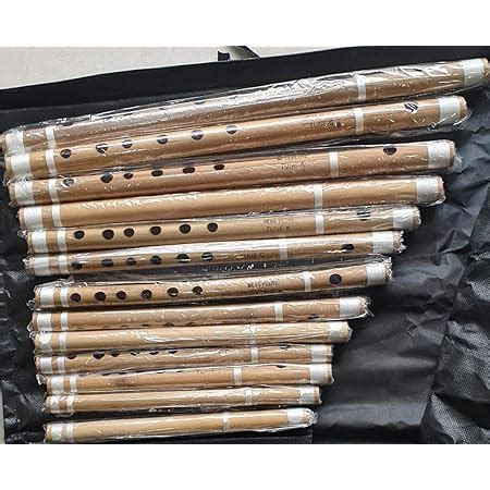 Gold Rush Flute 18 Piece Bamboo Flute Set For Flute Players C C D D