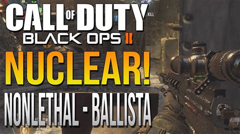 Black Ops Ballista Nonleathal Nuclear Sniper Gameplay Youtube