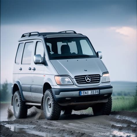 Vehicle with Rugged Off-Road Modifications | Stable Diffusion Online