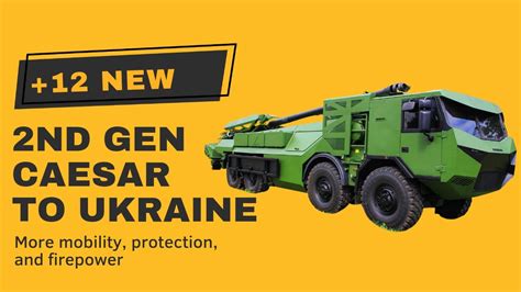 Ukraine France Will Deliver 6 Of The More Powerful 2nd Gen Caesar