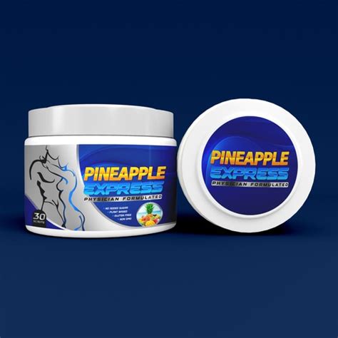 Designs Label Design Pineapple Express A Mens Sexual Supplement Product Label Contest