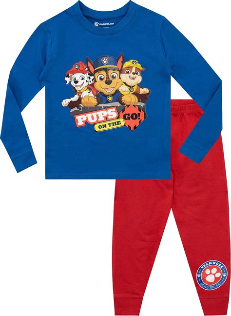 Paw Patrol Ensemble De Pyjamas Pat Patrouille Gar On Bien