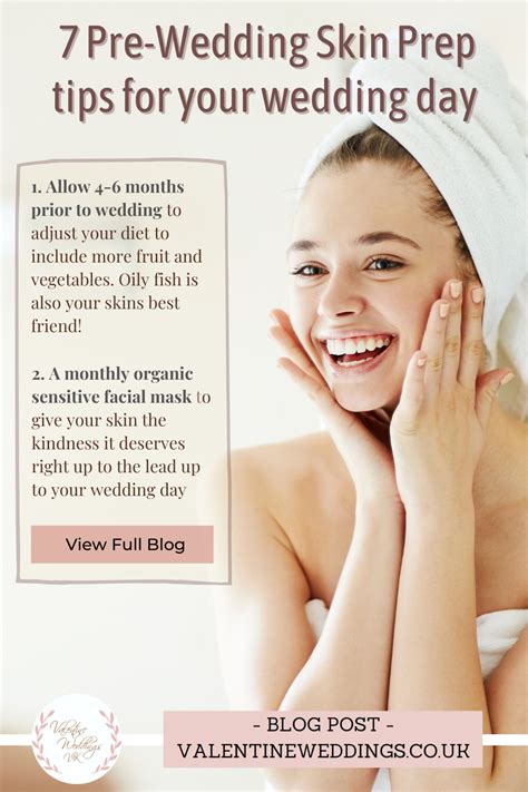 Pre Wedding Skin Care Wedding Skin Prep Pre Wedding Facial Bridal