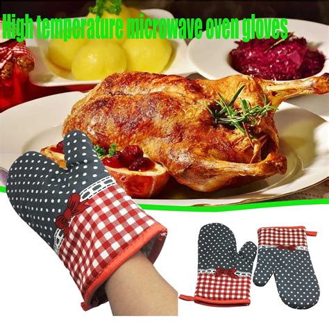 Hot Deal Miyuadkai Oven Mittens Clearance Oven Mitts Kitchen Cooking