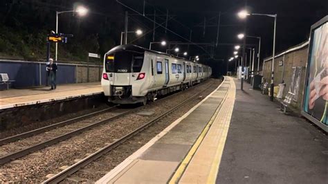 Great Northern Class 717 Departing Winchmore Hill Youtube