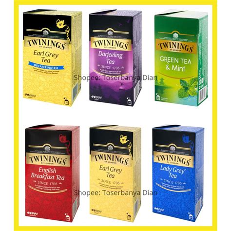 Jual Part X Gr Teh Celup Twinings Tea Earl Grey English