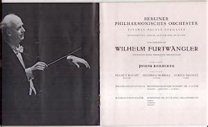 Programmheft Zum Konzert Am 26 Januar 1956 Berliner Philharmonisches